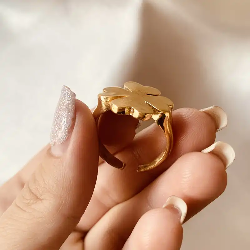 انگشتر مدل شبدر