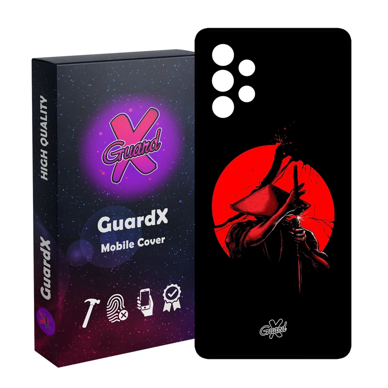 کاور گارد ایکس طرح Samurai مدل Glass10251 مناسب برای گوشی موبایل سامسونگ Galaxy A73