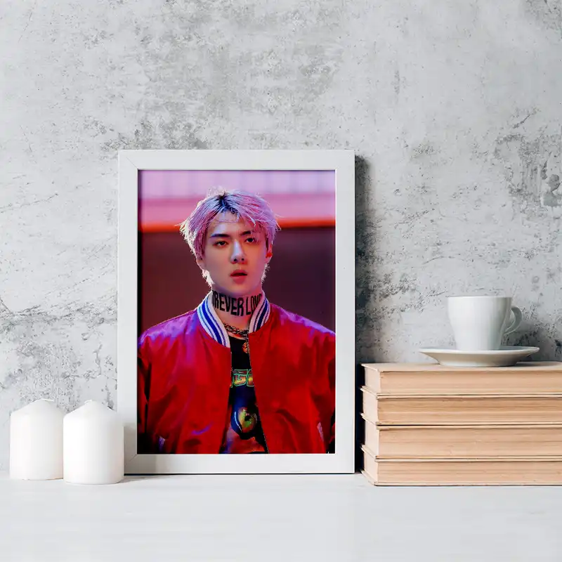 تابلو خندالو مدل سهون گروه اکسو EXO کد 16834