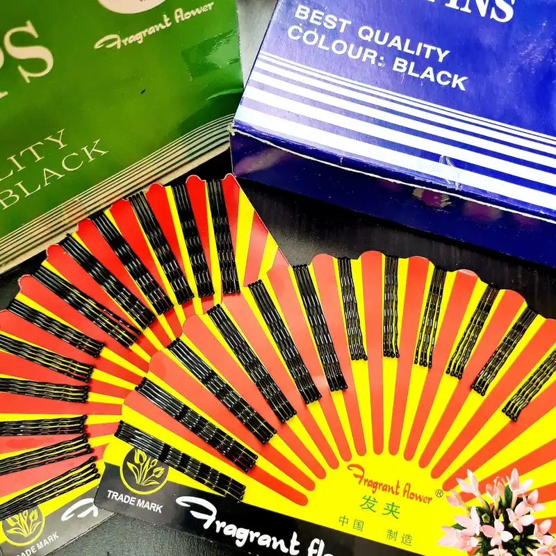 سنجاق مو زنانه مدل میکس کد brg 500 بسته 48 عددی