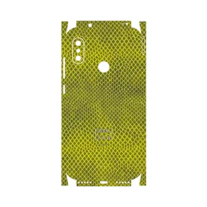 MAHOOT Yellow Snake Skin-FullSkin Cover Sticker for Xiaomi Redmi Note 6 Pro