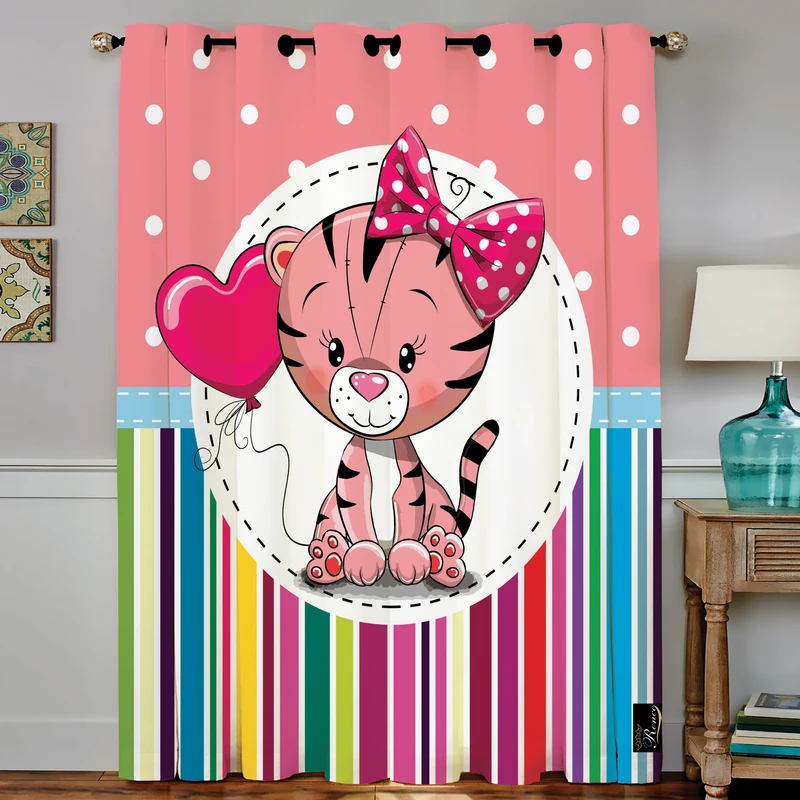 پرده کد C4-50620 سایز 190x140 سانتی متر 