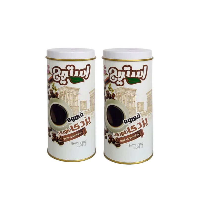 قهوه فوری یزدی استریج - 300 گرم مجموعه 2 عددی