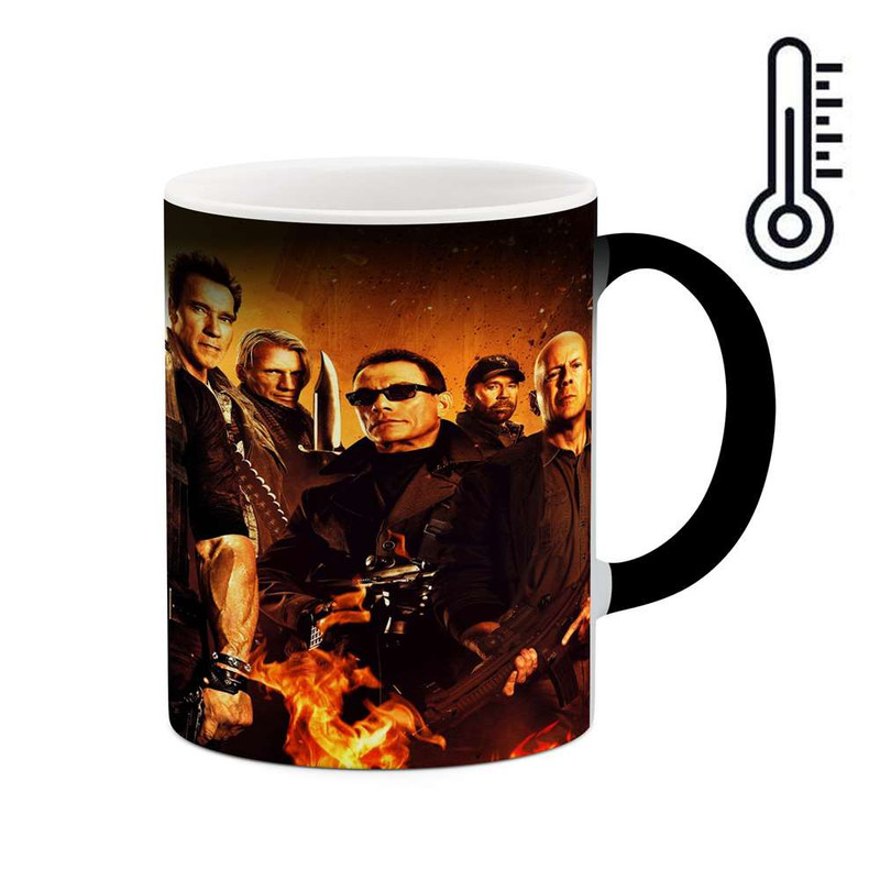 ماگ حرارتی کاکتی مدل فیلم The Expendables کد mgh10539 ماگ حرارتی کاکتی مدل فیلم The Expendables کد mgh10539