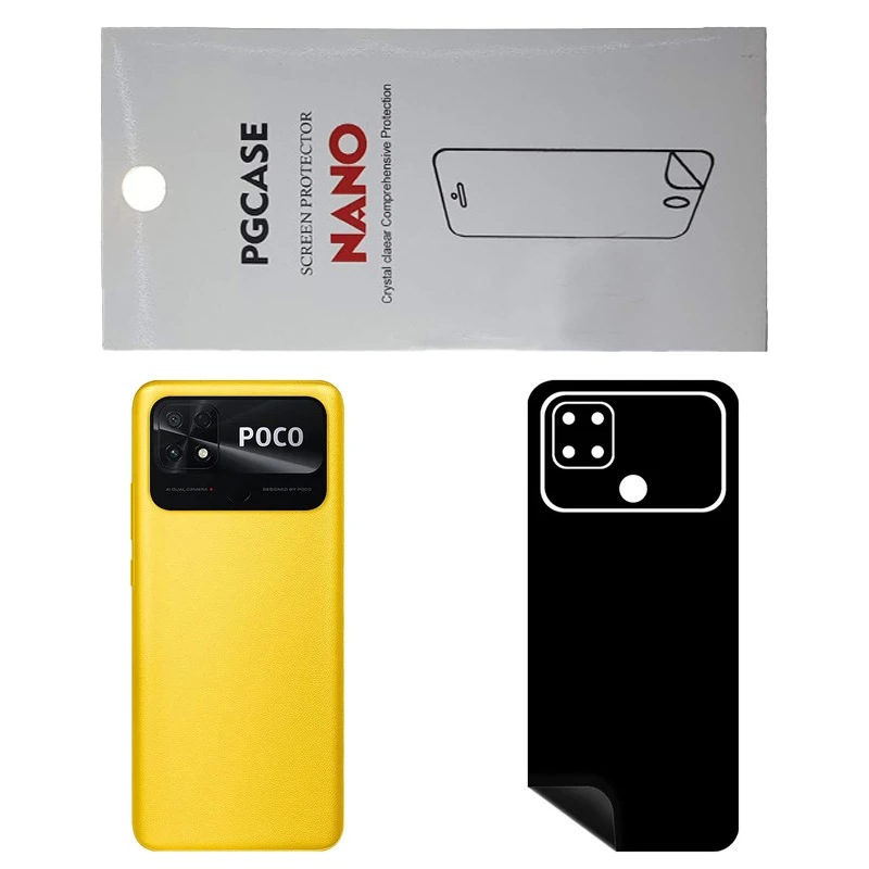 برچسب پوششی مدل STAR RG مناسب برای گوشی موبایل شیائومی Poco C40