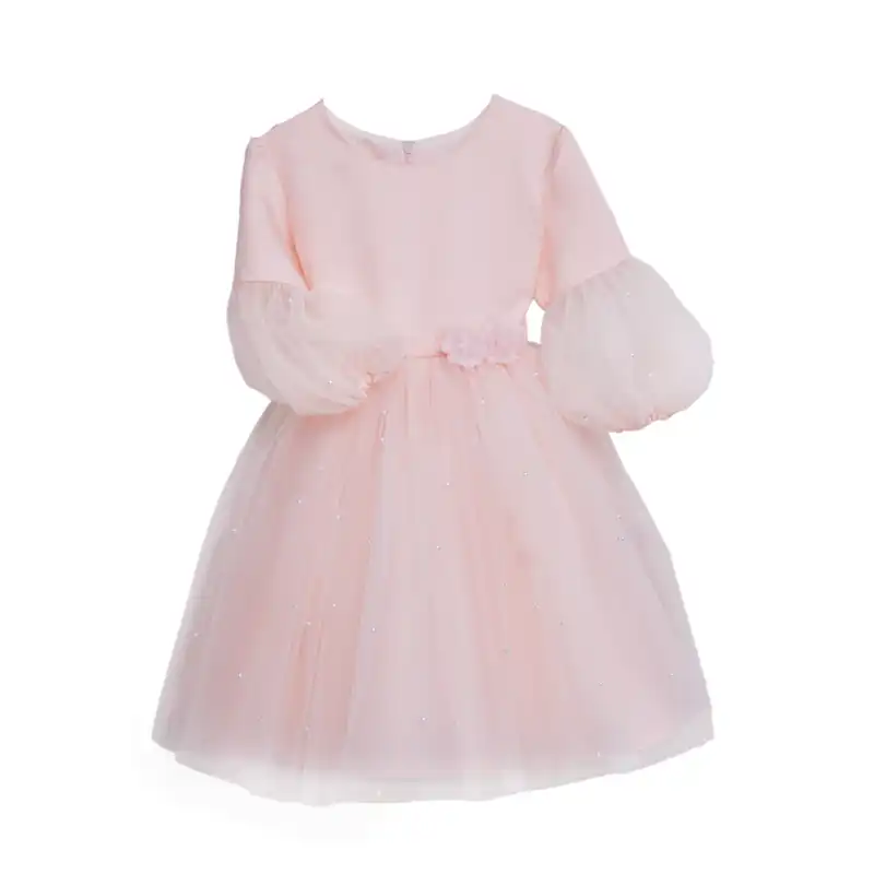 پیراهن دخترانه لیلیزی مدل مهرناز