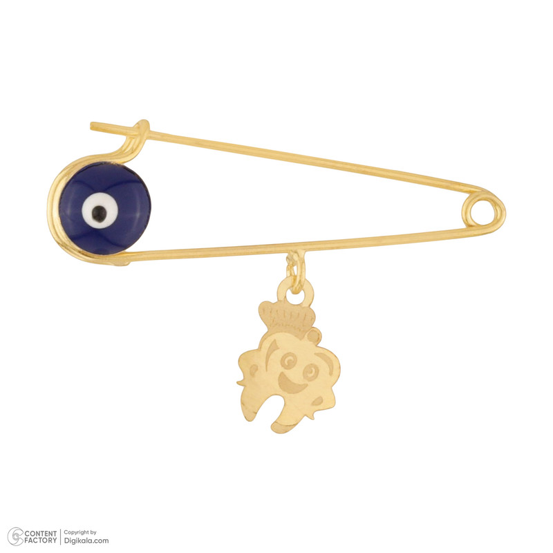 سنجاق سینه طلا 18 عیار گلدم مدل PE-1310016