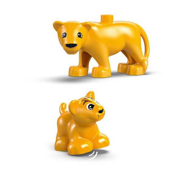 لگو 10 قطعه سری دوپلو مدل Penguins and Lions کد 10442