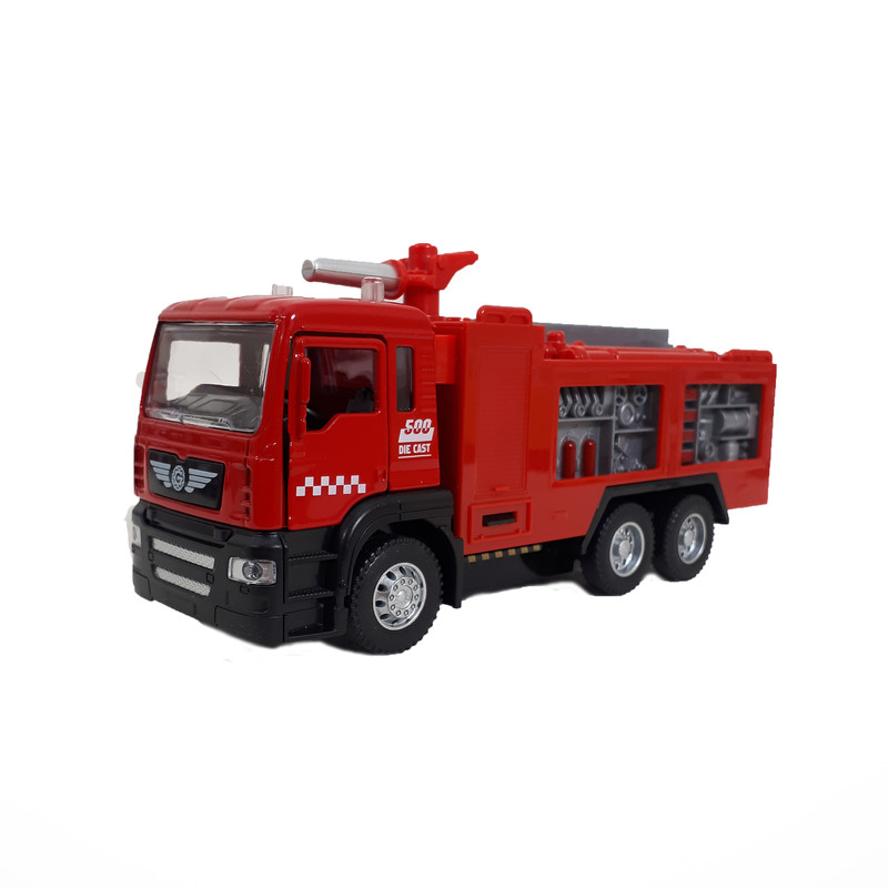 ماشین بازی مدل کامیون آتشنشانی طرح آبپاش کد 500