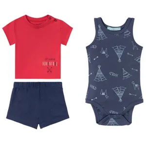 ست 3 تکه لباس نوزادی لوپیلو مدل ger432