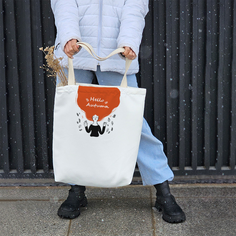 ساک خرید خندالو مدل پاییز کد 1950