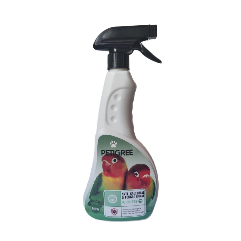  اسپری ضدعفونی کننده پرنده پتی گری مدل ANTI BACTERIAL حجم 500 میلی لیتر