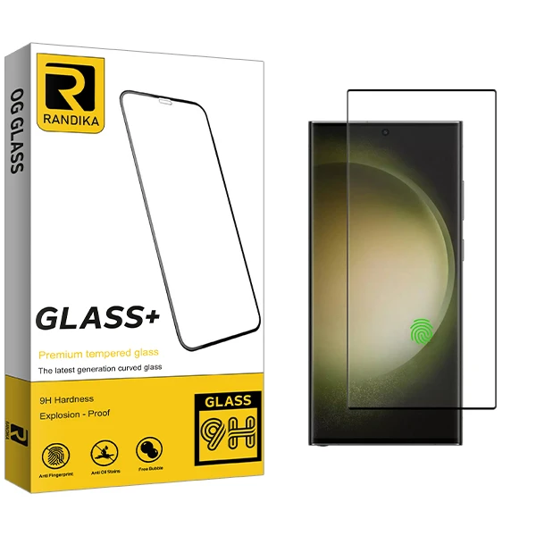 محافظ صفحه نمایش شیشه ای راندیکا مدل RK مناسب برای گوشی موبایل سامسونگ Galaxy S23 Ultra