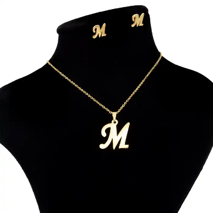 نیم ست زنانه مدل حرف M کد 2