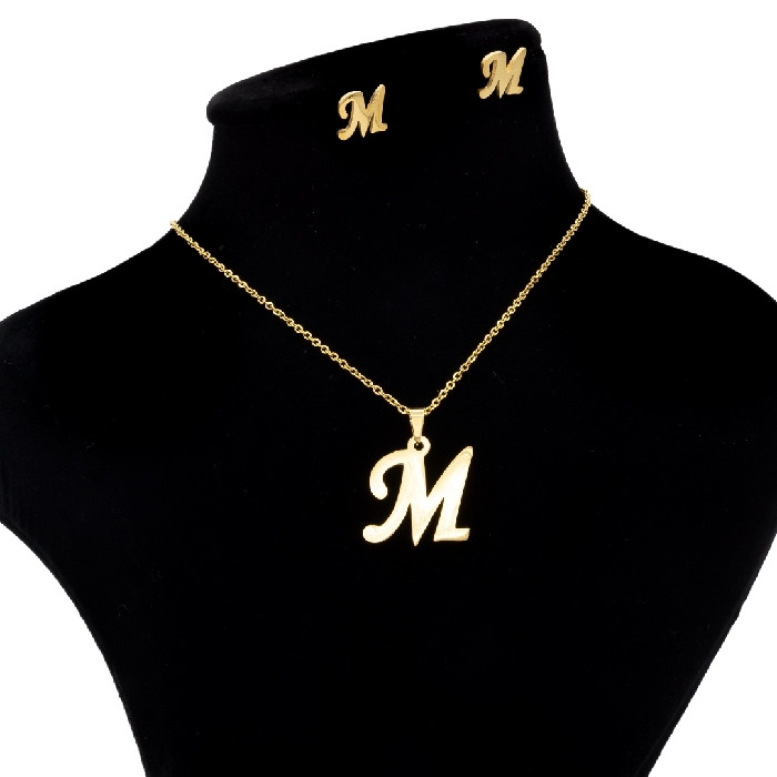 نیم ست زنانه مدل حرف M کد 2