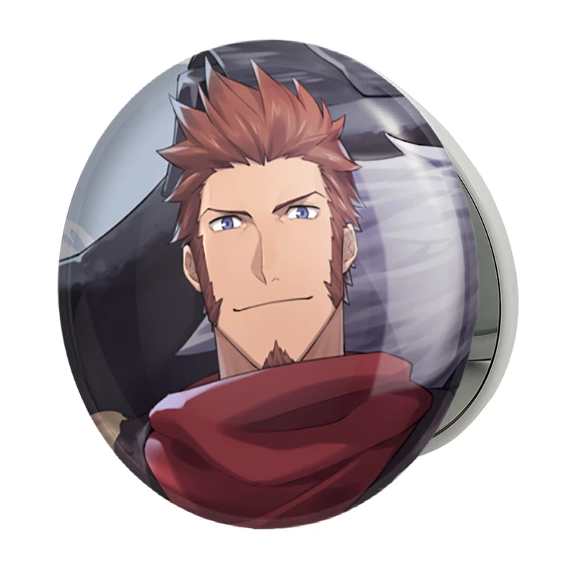 آینه جیبی خندالو طرح بازی شکارچی هیولا (Monster Hunter) مدل تاشو کد 33273