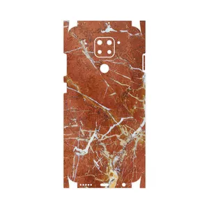 MAHOOT Red Marble-FullSkin Cover Sticker for Xiaomi Redmi Note 9