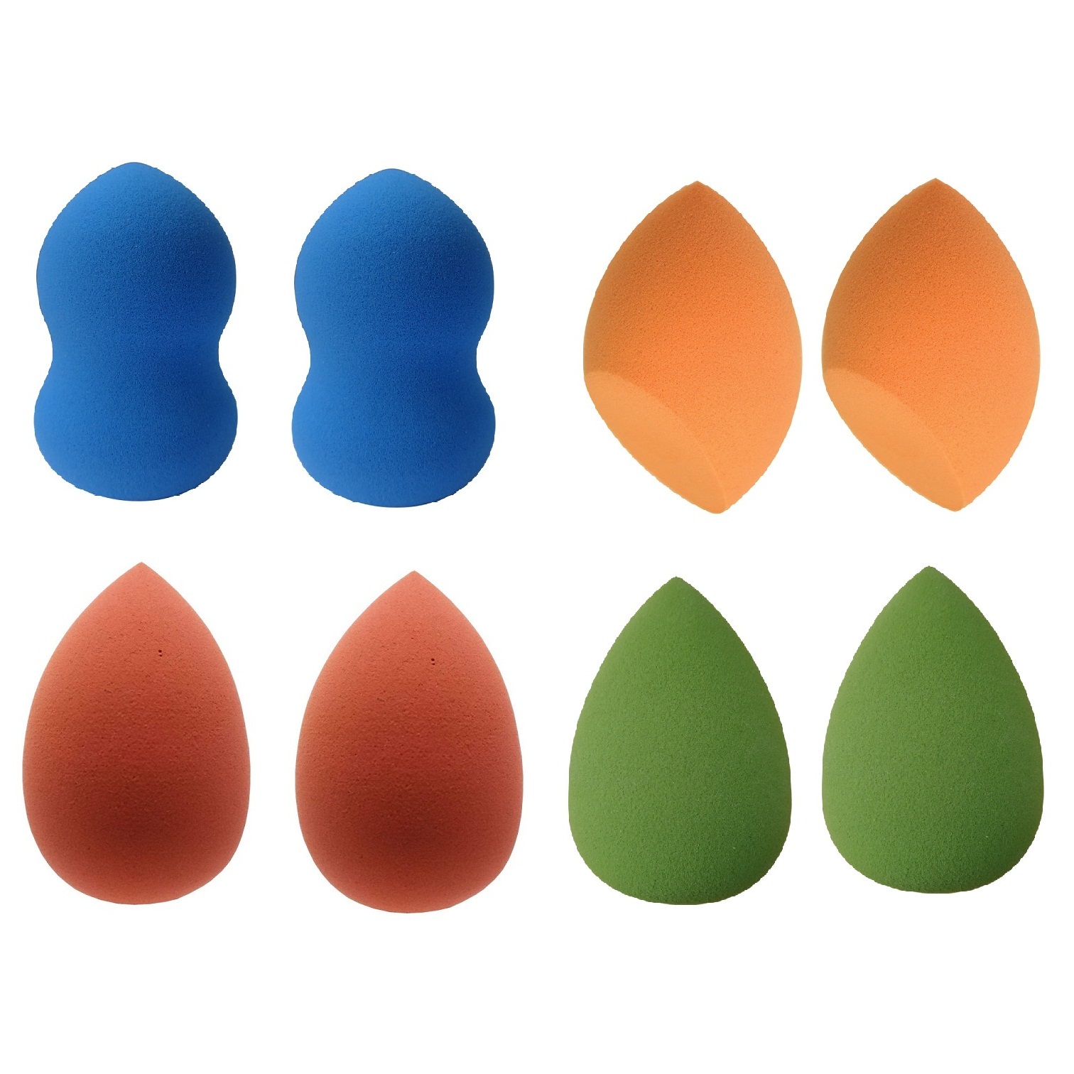 پد آرایشی مدل تخم مرغی مجموعه 8 عددی 