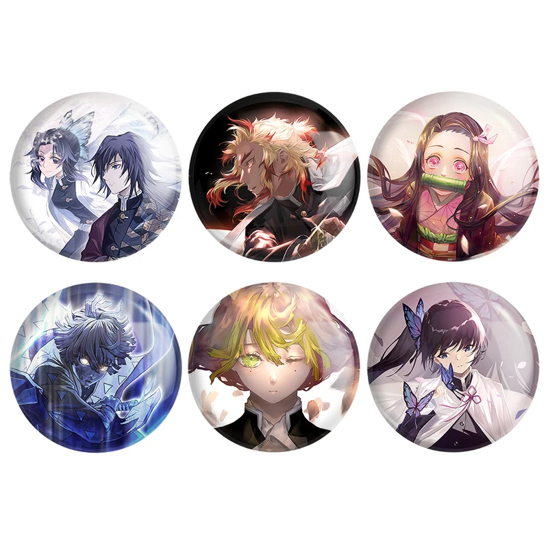 پیکسل خندالو مدل انیمه شیطان کش کد 456B مجموعه 6 عددی