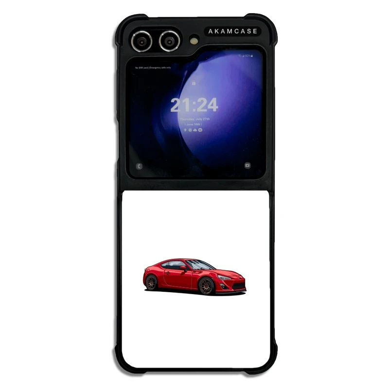 کاور آکام مدل AMC-WSGZFLIP5-CARS-29 مناسب برای گوشی موبایل سامسونگ Galaxy Z Flip 5