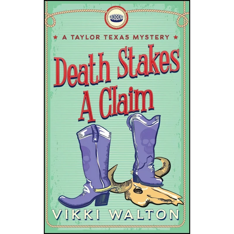 کتاب Death Stakes A Claim اثر Vikki Walton انتشارات تازه ها