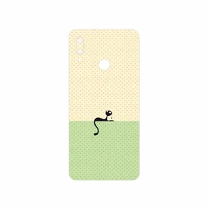 MAHOOT Minimal Internet Cat Icon Cover Sticker for Huawei P Smart 2019