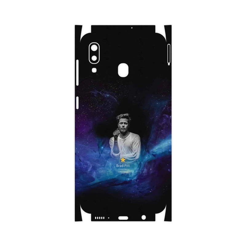 برچسب پوششی ماهوت مدل Brad Pitt-FullSkin مناسب برای گوشی موبایل سامسونگ Galaxy A20