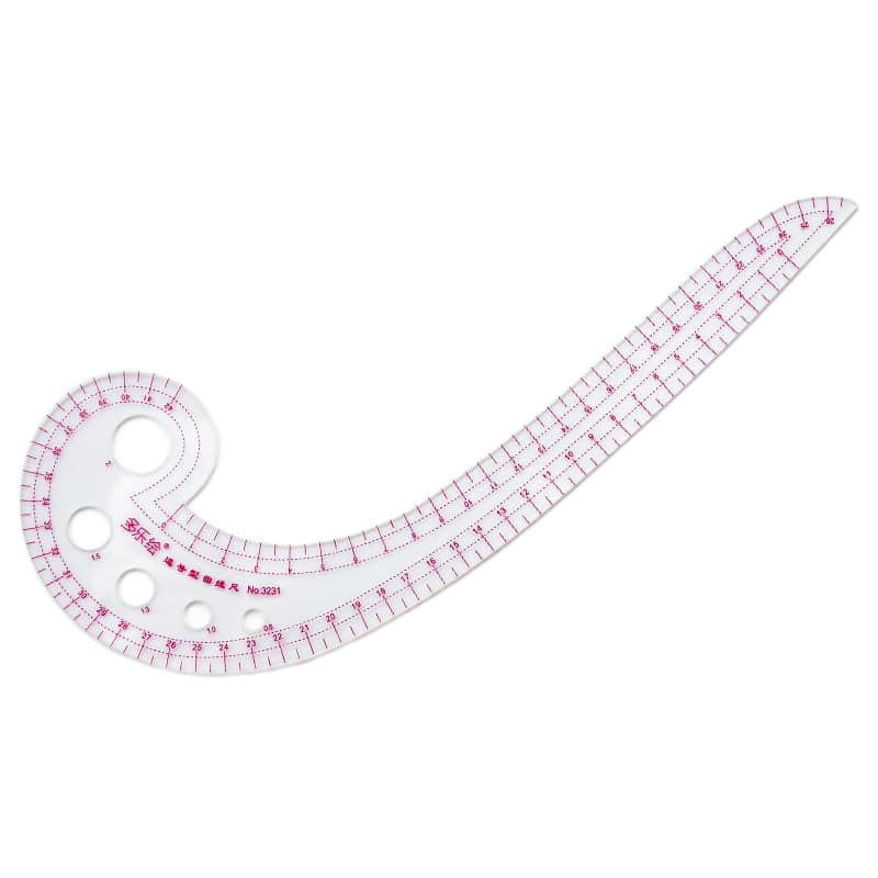 خط کش خیاطی مدل کاما