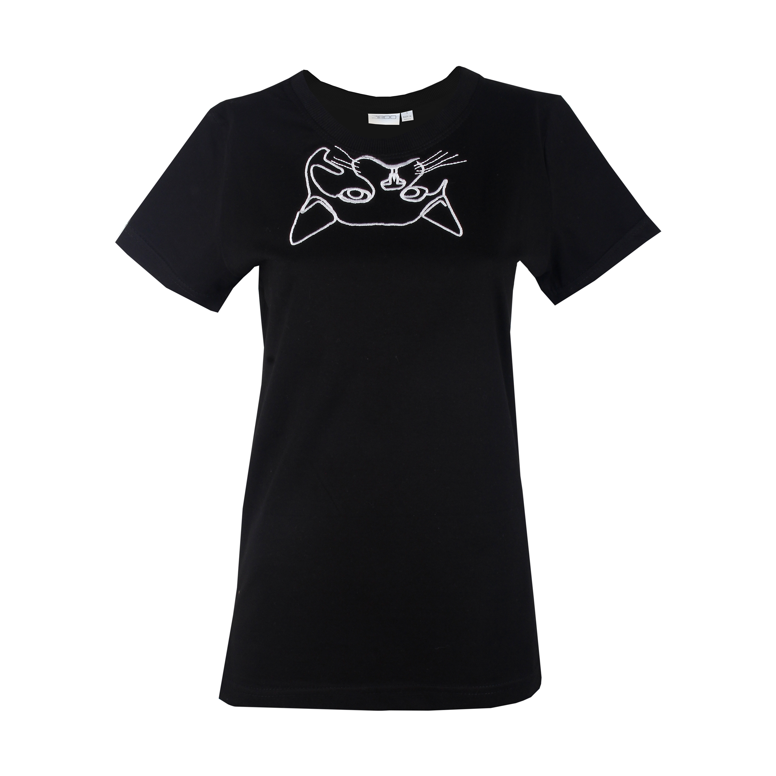 تی شرت زنانه زیبو مدل 011396-Black -  - 1