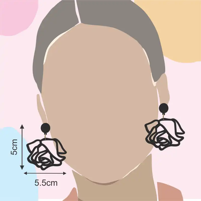 گوشواره زنانه هانستو مدل E087