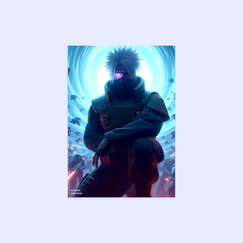 پوستر هومرو مدل فلزی طرح انیمه ناروتو کد PS1313