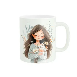 ماگ طرح دختر کد 480