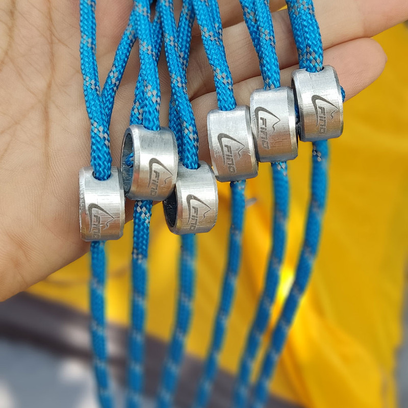 کیت طناب چادر فینو مدل شبنما بسته 6 عددی