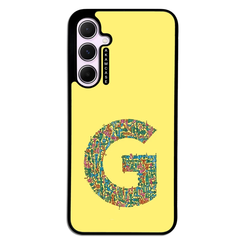 کاور آکام مدل AMC-WSGA35-ALPHADOODLEBET-7 مناسب برای گوشی موبایل سامسونگ Galaxy A35