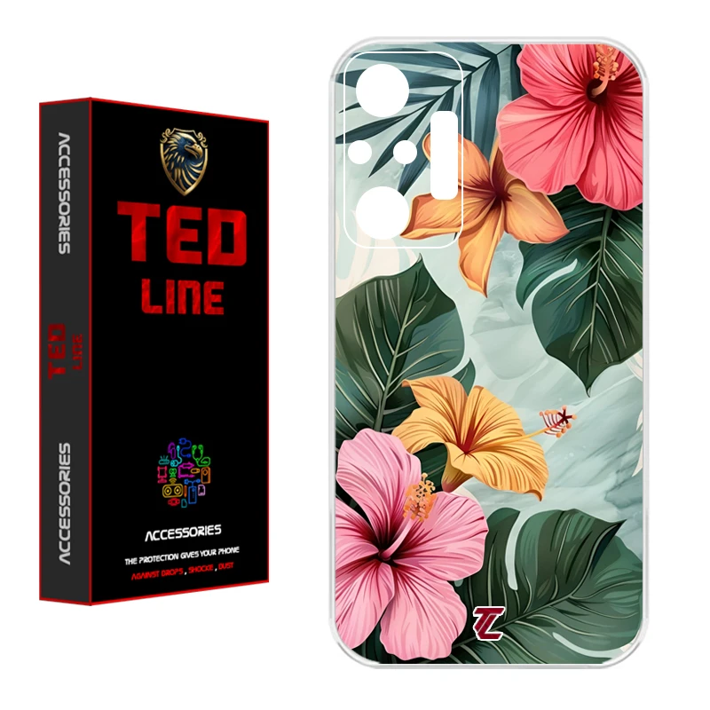 کاور تدلاین طرح گل کد 1142 مناسب برای گوشی موبایل شیائومی Redmi Note 10 Pro / Note 10 Pro Max