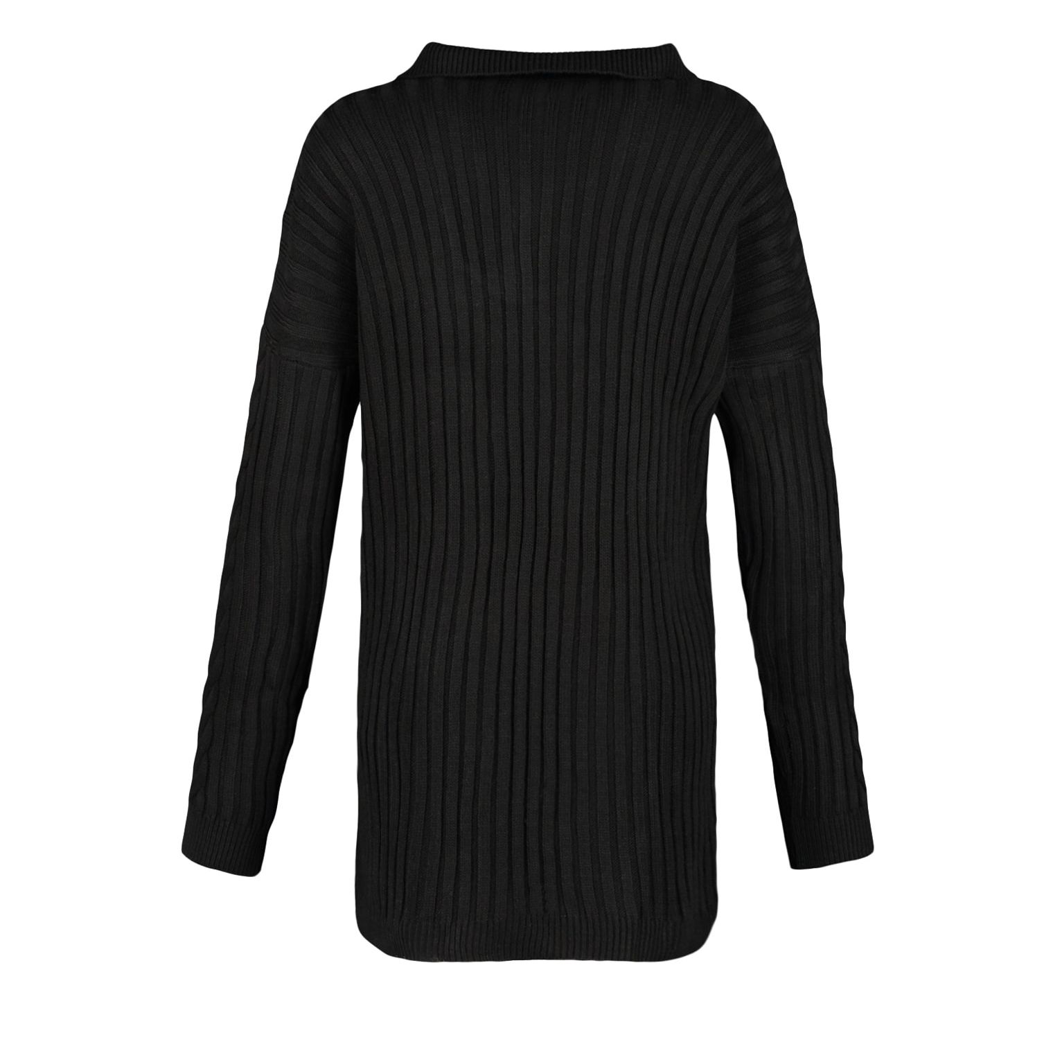 پلیور یقه ایستاده زنانه ترندیول مدل 648391291 - - 7