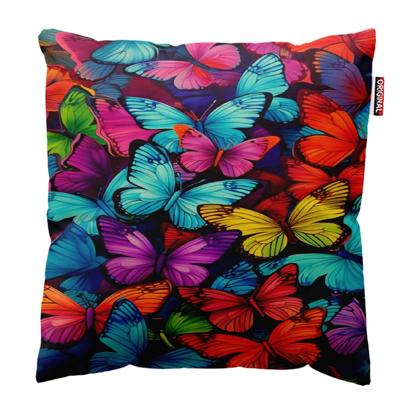 کوسن پاد آفرین مدل پروانه کد 1481 سایز 30*30 سانتی متر