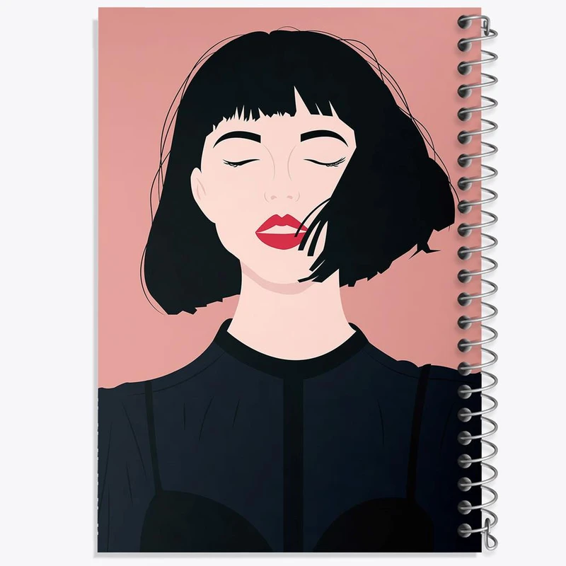 دفتر لیست خرید 50 برگ خندالو طرح دختر قوی Girl Power کد 28950