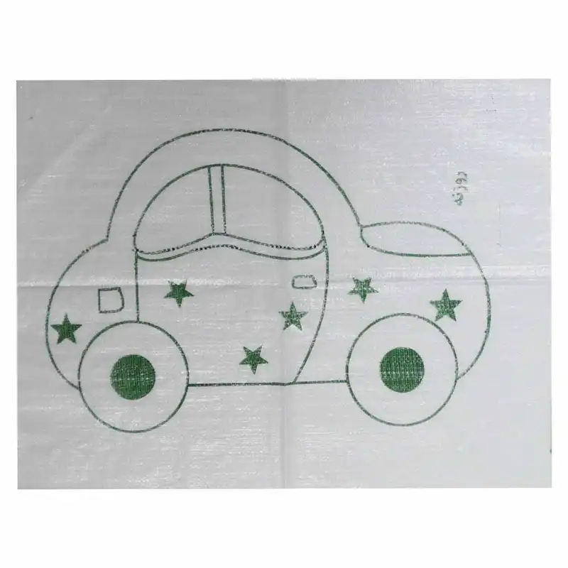 الگو فرشینه بافی روزنه طرح ماشین کد 20