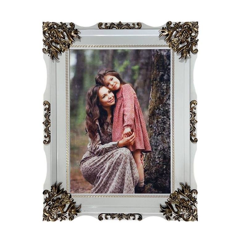 تابلو فرش ماشینی طرح دستبافت مدل مادر و دختر کد 8420