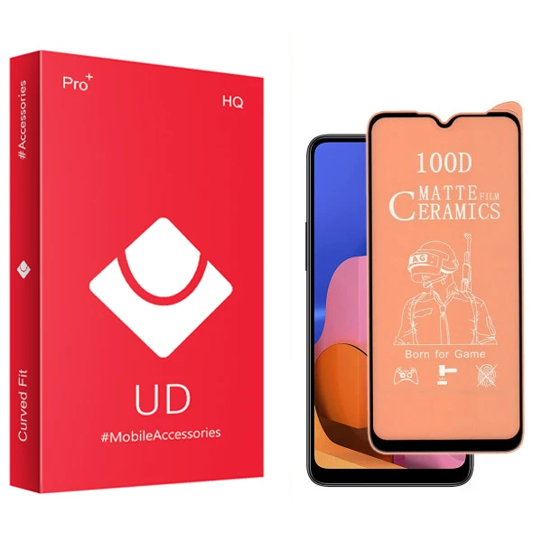 محافظ صفحه نمایش سرامیکی مات یو دی مدل HQ مناسب برای گوشی موبایل سامسونگ Galaxy A30
