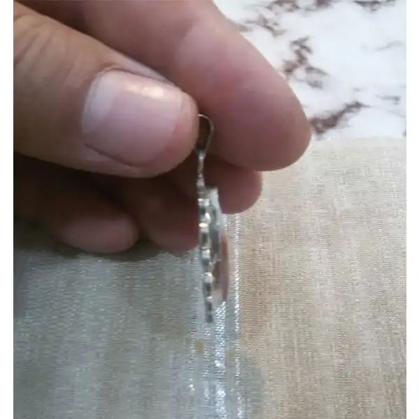 آویز گردنبند زنانه مدل سنگ جاسبر طبیعی