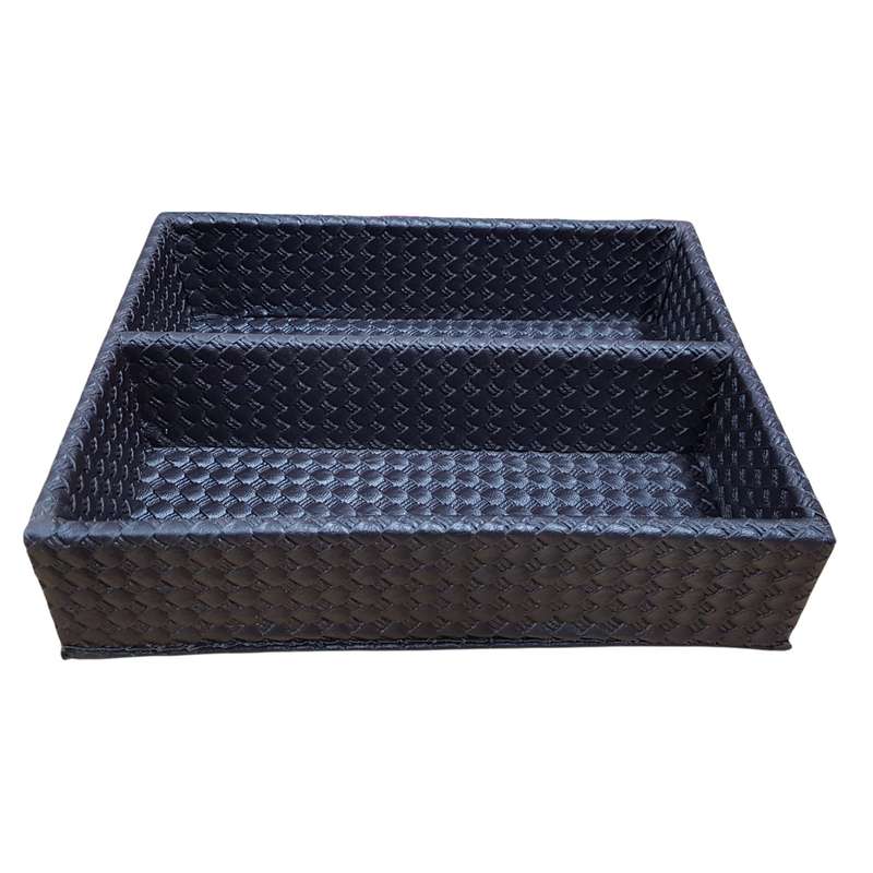 جای کارد و چنگال طرح چوب و چرم مدل soi01