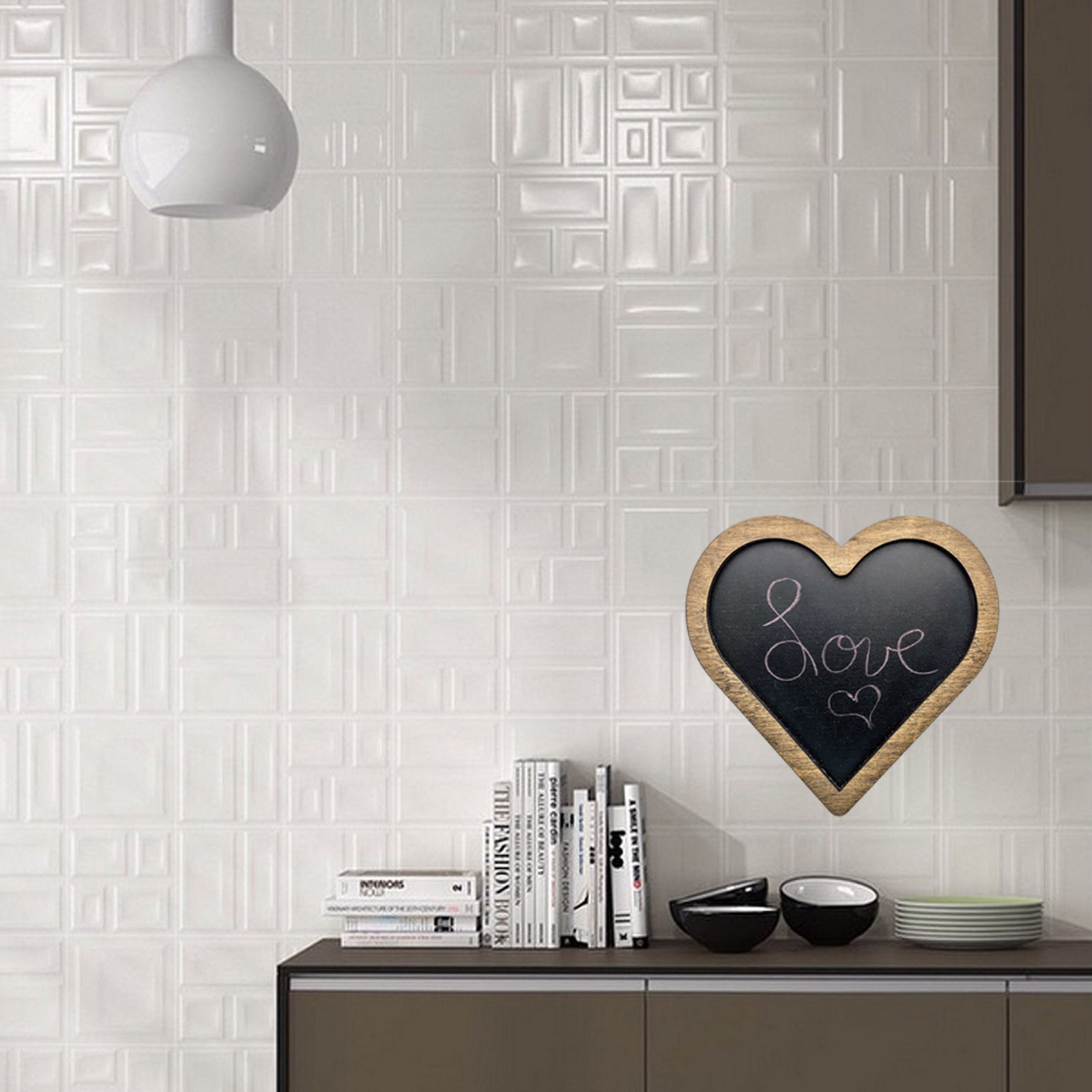 تخته سیاه مدل heart سایز 30×35 سانتی متر
