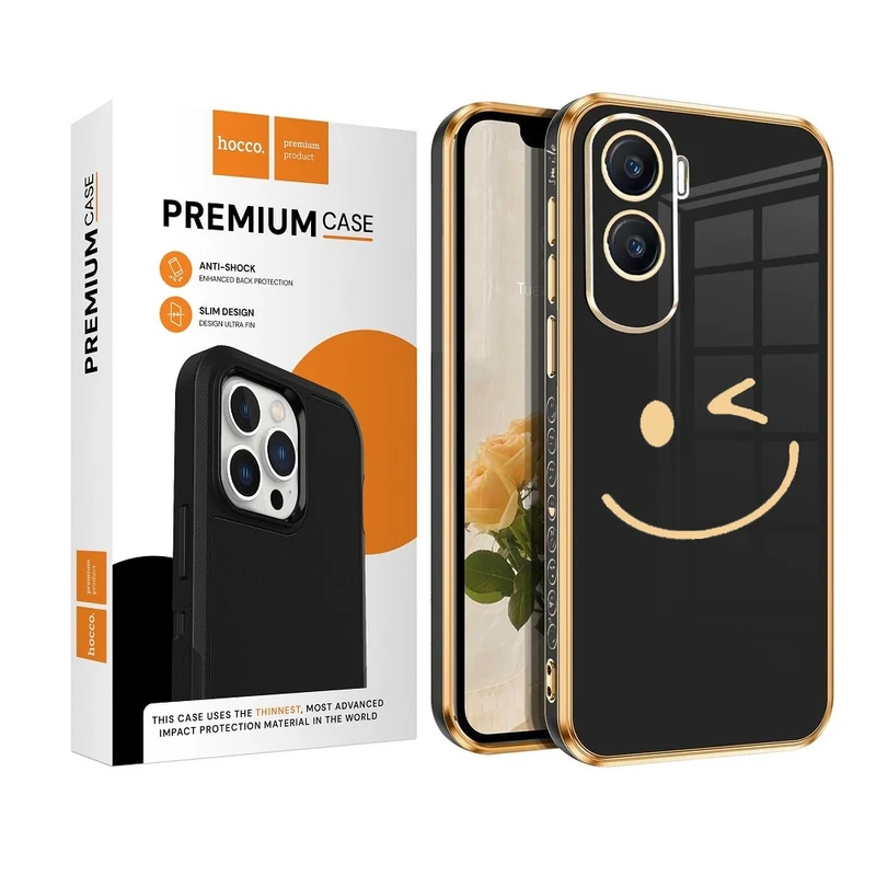 کاور هوکو مدل Smile مناسب برای گوشی موبایل آنر Honor 90 Lite
