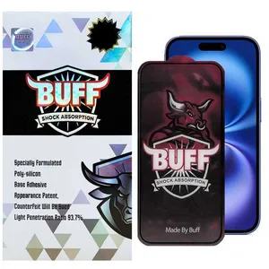  Buff Privacy Pro Plus-G Glass Screen Protector For iPhone 16/ iPhone 15