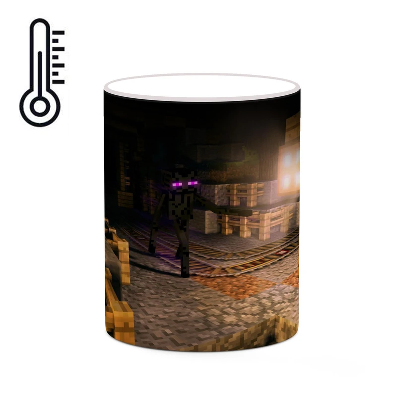 ماگ حرارتی کاکتی طرح ماینکرافت minecraft مدل mgh41459