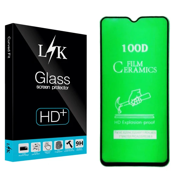 محافظ صفحه نمایش سرامیکی ال کی مدل +LITE مناسب برای گوشی موبایل سامسونگ Galaxy A20/ A30 / A30s / A50