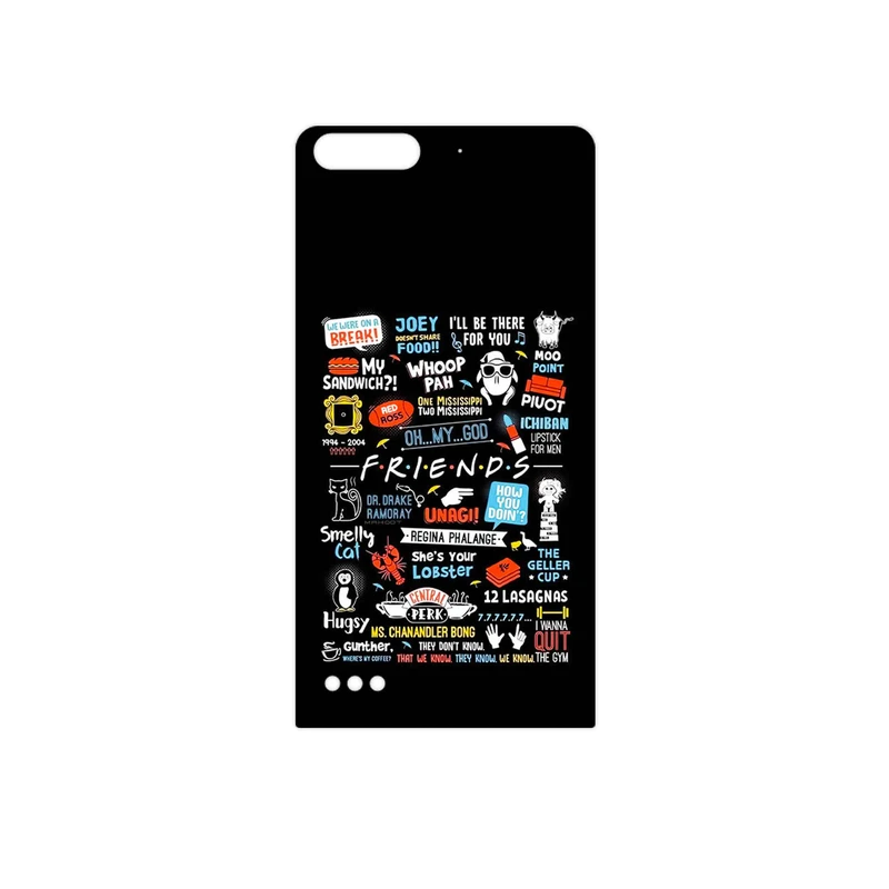 برچسب پوششی ماهوت مدل Friends 2 مناسب برای گوشی موبایل هوآوی Ascend G6