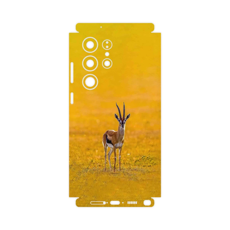 برچسب پوششی ماهوت مدل Gazelle-FullSkin مناسب برای گوشی موبایل سامسونگ Galaxy S23 Ultra